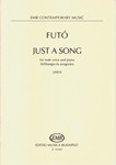 Just a song for male voice and piano