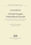 Embroidered Sounds for flute, soprano, violin, synthesizer and two bongos