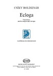 Ecloga for mixed voices on Moldovan Hungarian folk text