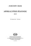 Apokalypsis Ioannou (22/5) for female choir