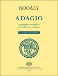 Adagio for double bass and piano New Edition