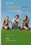 Chaconne per archi for junior string orchestra or two violins and violoncello or violin, viola and violoncello
