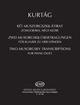 Two Musorgsky Transcriptions for piano duet