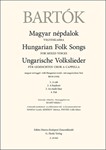 Hungarian Folk Songs for mixed voices with Hungarian words, BB 99 (1930)