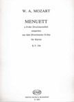 Minuet from the Divertimento in D major (K 334)