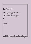 24 Violin Exercises Vol.1 in 24 tonalities, with accompaniment of a second violin
