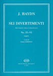 Sei divertimenti for violin, viola and violoncello No. 4-6