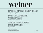 Three Hungarian Folk Dances Piano duet arrangement of the string orchestra version for young pianists by the composer