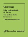 Ten Modern Etudes for bassoon