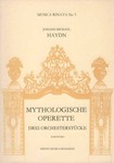 Three Pieces for Orchestra from Mythologische Operette for two oboes, two horns and string orchestra