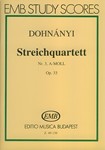 Streichquartett Nr.3, A-moll