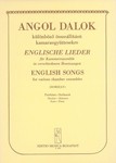 ENGLISH SONGS from Elisabethan Songbooks for various chamber ensembles