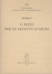11 pezzi for string quartet