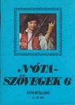 Notaszovegek Vol.6