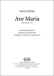 Ave Maria Voice and guitar - voice and piano - voice, mixed choir and piano