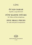 Five Small Pieces for violin with piano accompaniment