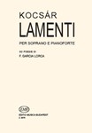 Lamenti to poems by F. Garcia Lorca