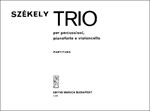 Trio for percussion, piano and violincello