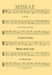 Missa L'homme arme Missa sexti toni for mixed choir