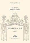 Concertino in D (1769) Vol.MR 21 per trombula (flauto), mandora (chitarra) ed archi
