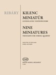 Nine Miniatures for string quartet