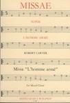 Missa L'homme arme for mixed choir