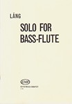 Solo for bass-flute