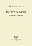 Sonata D major for Clarinet and Piano