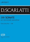 200 Sonate per clavicembalo (pianoforte) Vol.1 Parte prima (No. 1-50)