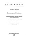 Graduale. Laudate pueri Dominum fur drei Frauenstimmen und Streicher mit Basso Continuo