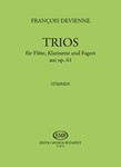 Trios for flute, clarinet and bassoon