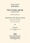 Choruses for Mixed Voices Vol.3 with piano accompaniment (Fragments from oratorios)