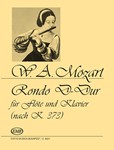 Rondo D-Dur for flute and piano K. 373
