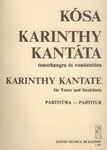 Karinthy Cantata for tenor and string trio