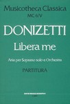 Libera me Vol.MC 6/5 a soprano solo con violino obbligato e piena orchestra