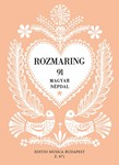 ROZMARING 91 Hungarian Folksongs