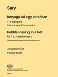 Pebble Playing in a Pot for 1 to 4 performers