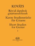 Short Studies for guitar Vol.1