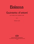 Quintetto d'ottoni per 2 trombe, corno, trombone e tuba
