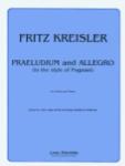 Praeludium And Allegro For Violin & Pian