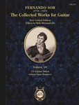 Collected Works for Guitar Vol. 10 15 Guitar Solos without Opus Numbers