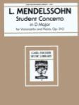 Student Concerto in D Major, Op 213