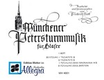 Muenchner Petersturmmusik Heft 1