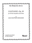 Fantaisie for Saxophone in Bb, Op. 50