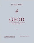 Geod For Large Orchestra (In Four Groups) With Optional Choir
