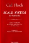 Carl Flesch Scale System - Cello