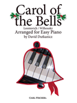 Carol of the Bells Arranged for Easy Piano