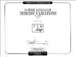 Debussy Variations No. 2 for Viola [viola]