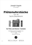 Flötenuhrstücke Sechs Divertimenti