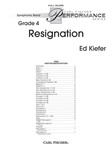 Resignation